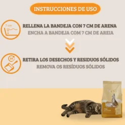 TK-Pet Arena Aglomerante de Bentonita Natural con perfume de Naranja para gatos