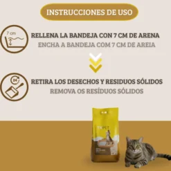 TK-Pet Arena Aglomerante de Bentonita con aroma de vainilla para gatos