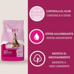TK-Pet Arena Aglomerante Fresh para gatos