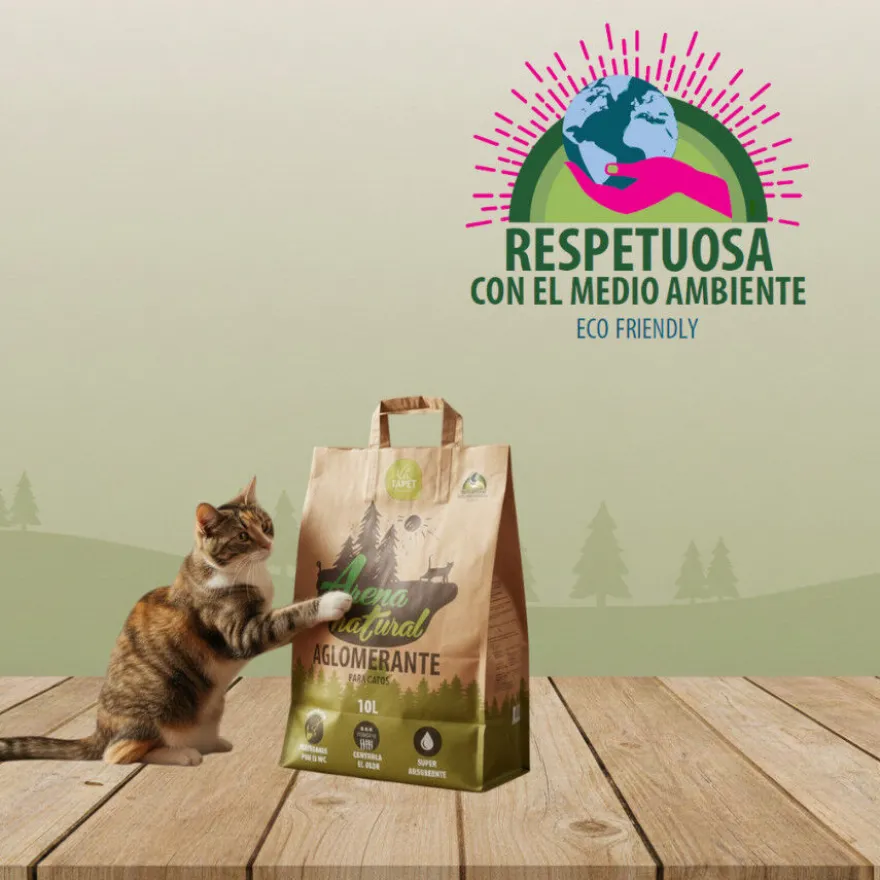 TK-Pet arena natural aglomerante para gatos