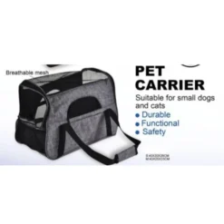 TK Pet Bolso Transportín Gris para perros