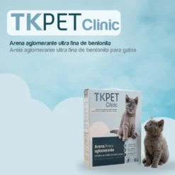 TK-Pet Clinic Arena Aglomerante Ultrafina para Kitten y Gatos Sensibles