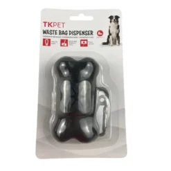 TK Pet Dispensador Bolsitas Rollo Negro para perros