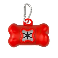 Tk Pet Dispensador Bolsitas Rollo Rojo para perros