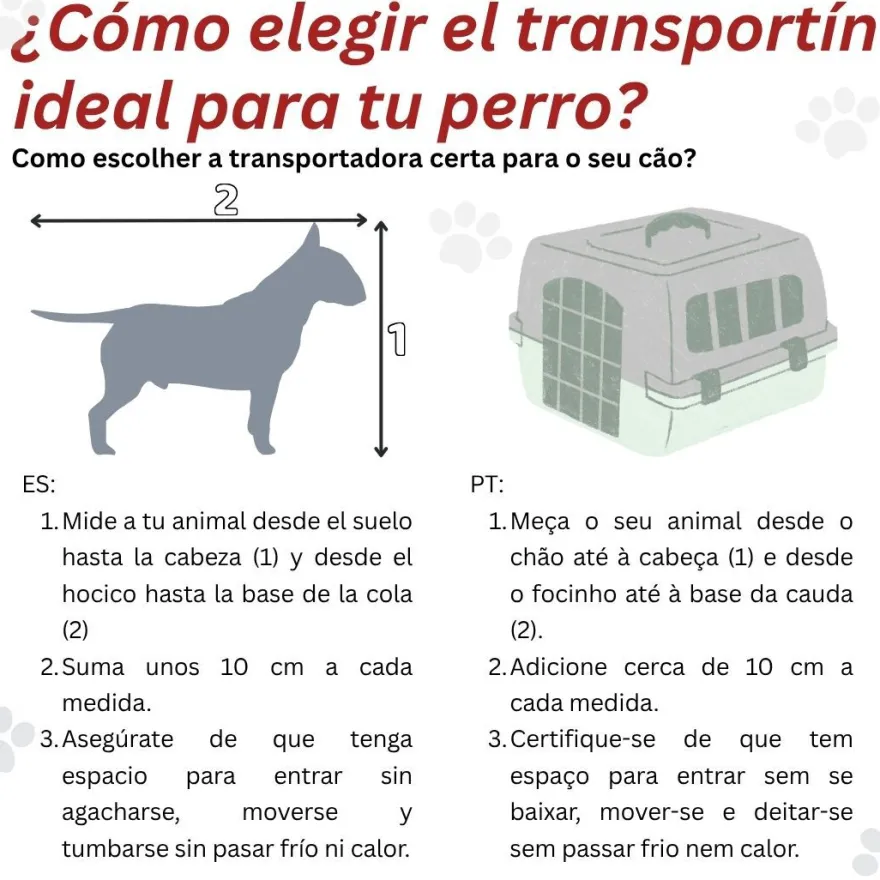 TK-Pet Madrid Transportin para perros y gatos