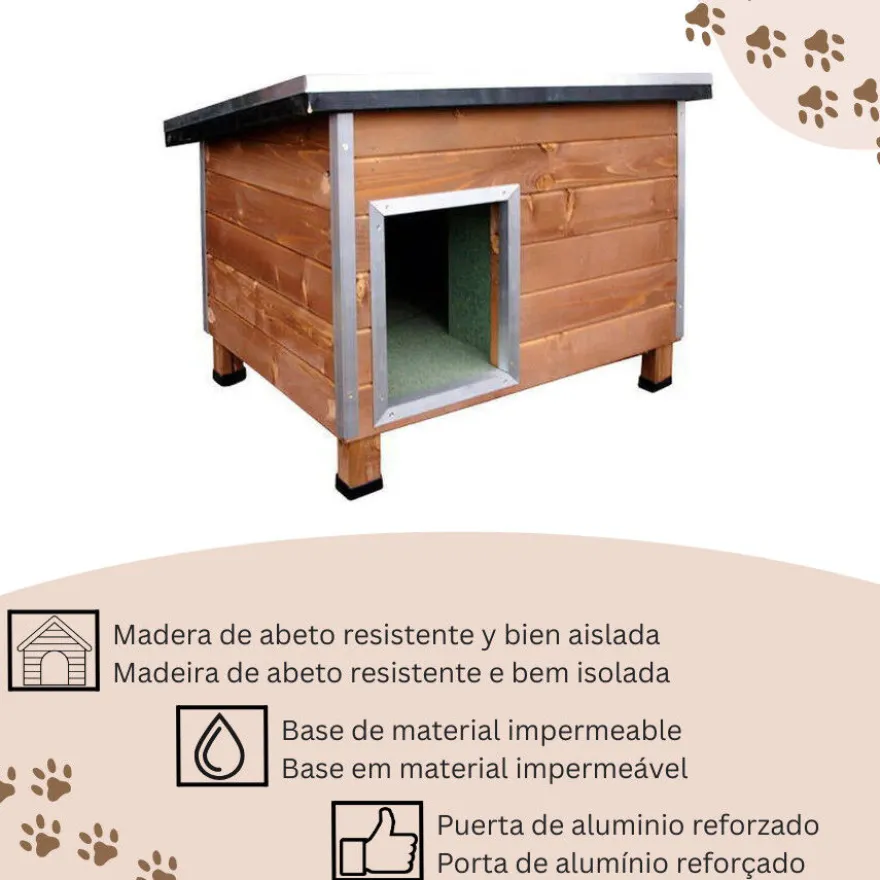 TK-Pet Nevada Caseta de Madera para perros