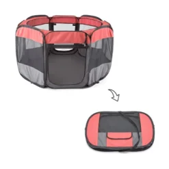 TK-Pet Parque Plegable de Lona para mascotas