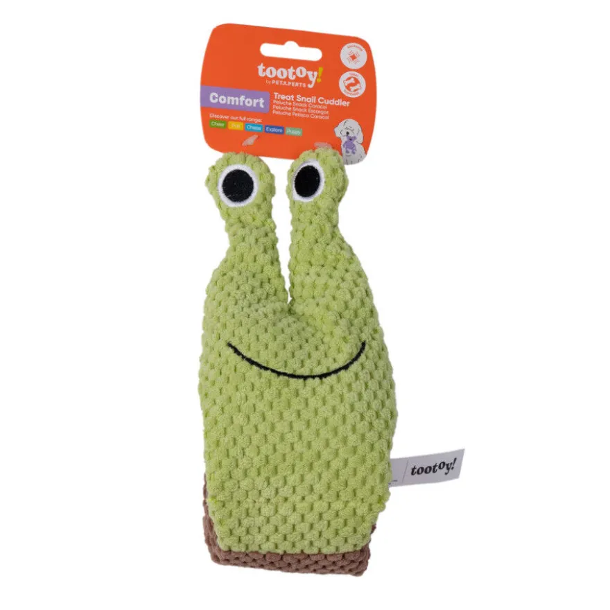 Tootoy! Caracol de Peluche Extensible con Sonido para perros