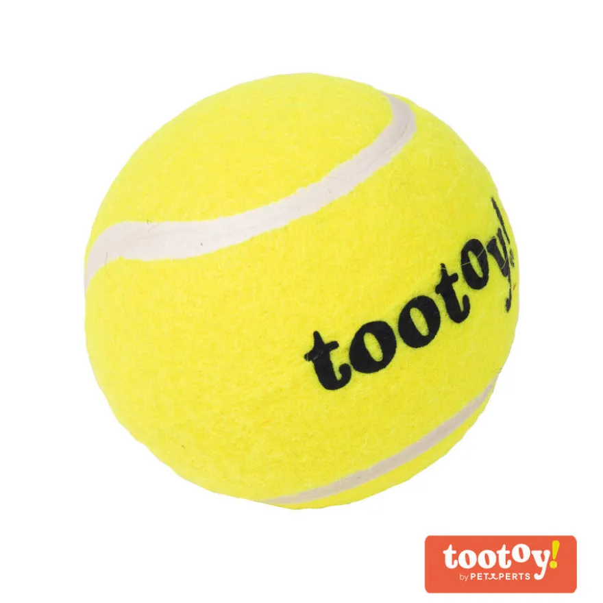 Tootoy! Chase Squeaker Ball pelota de tenis para perros