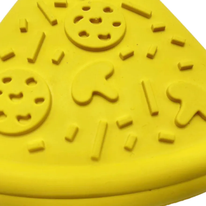 Tootoy! Chew Cheese Pizza Treat Dispenser juguete para perros