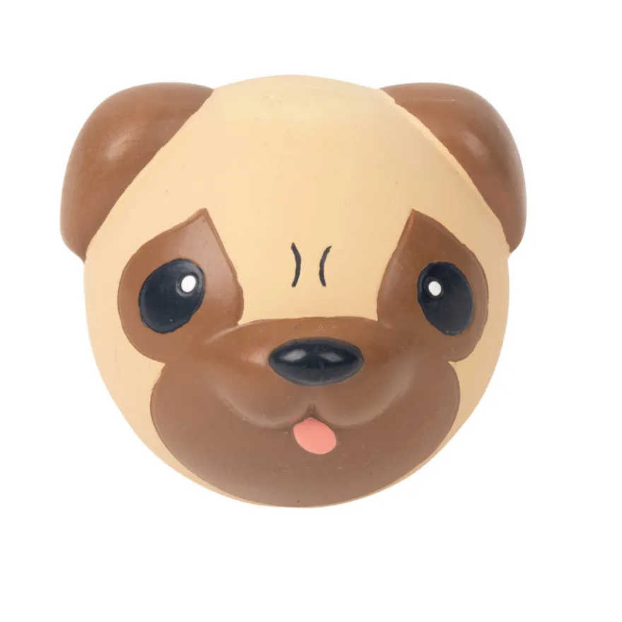 Tootoy! Chew Pug mordedor de látex con sonido para perros