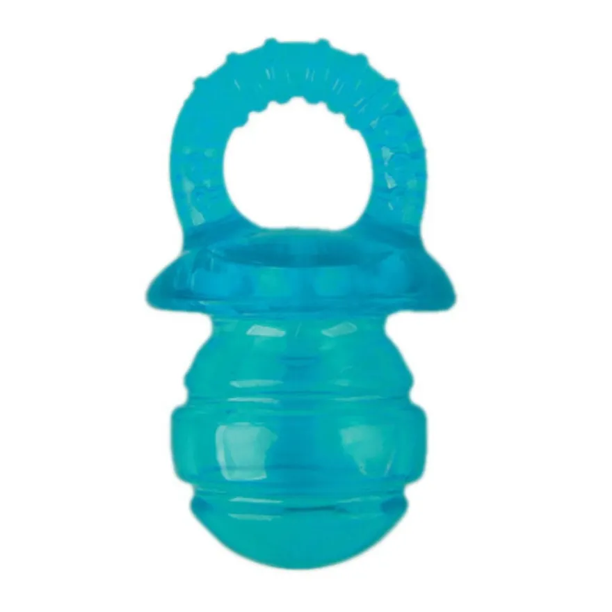 Tootoy! Chew Puppyfier Azul Mordedor blando con sonido para perros
