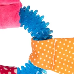 Tootoy! Chew Ring Hippo Multicolor Mordedor para cachorros