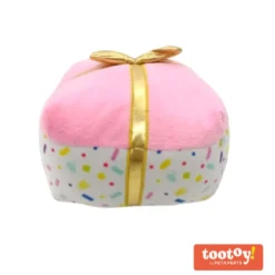 Tootoy! Comfort Bhirthday Present Cuddler peluche para perros