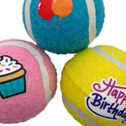 Tootoy! Comfort Happy Birthday Pack de pelotas para perro