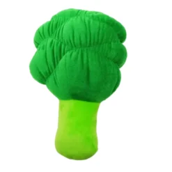 Tootoy! Comfort Healthy Broccoli Cuddler peluche con sonido para perros