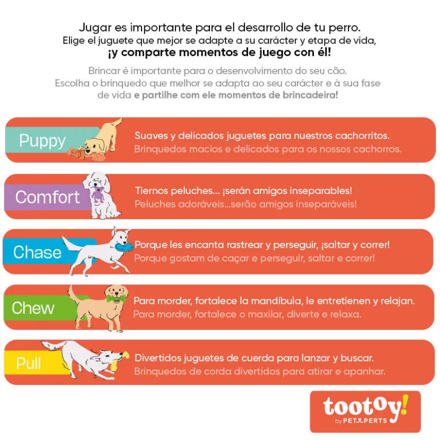 Tootoy! Comfort Long Legs Alpaca peluche con sonido para perros