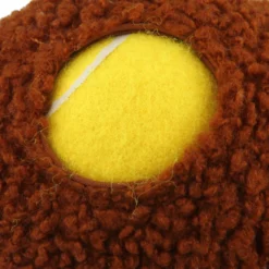 Tootoy! Comfort Long Neck Alpaca peluche con pelota para perros