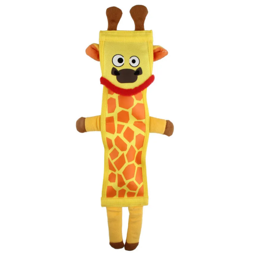 Tootoy! Comfort Resistant Giraffe Toy peluche para perros