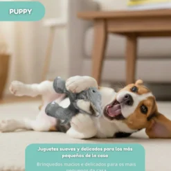 Tootoy! Elefante Mordedor de Peluche para cachorros