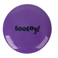 Tootoy! Flying disc Purple Frisbee Morado para perros