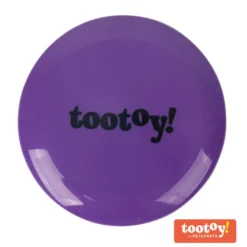 Tootoy! Flying disc Purple Frisbee Morado para perros
