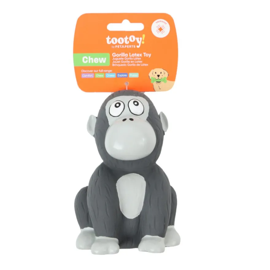 Tootoy! Gorila Mordedor con Sonido para perros