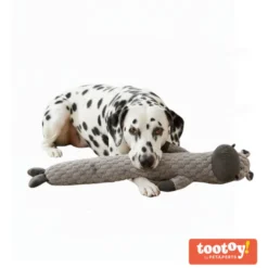 Tootoy! Hipopótamo Largo de Peluche con Sonido para perros