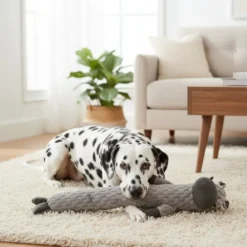 Tootoy! Hipopótamo Largo de Peluche con Sonido para perros