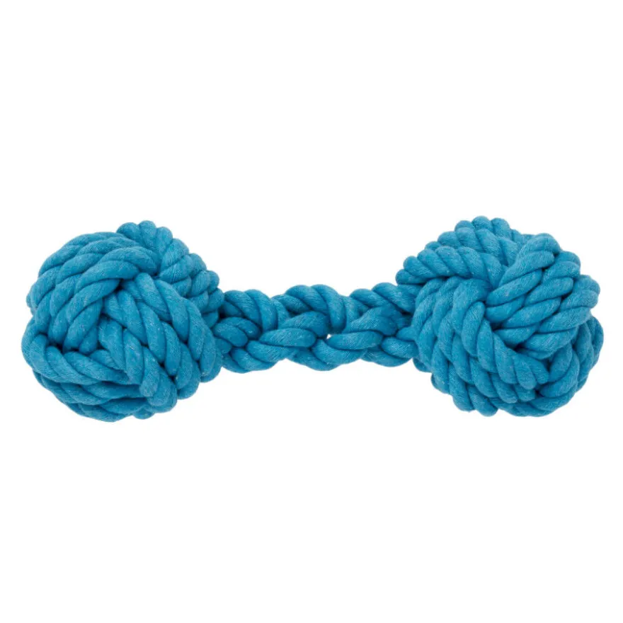 Tootoy! Hueso Mordedor de Cuerda Azul para perros
