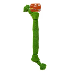 Tootoy! Hueso Mordedor de Cuerda Verde para perros