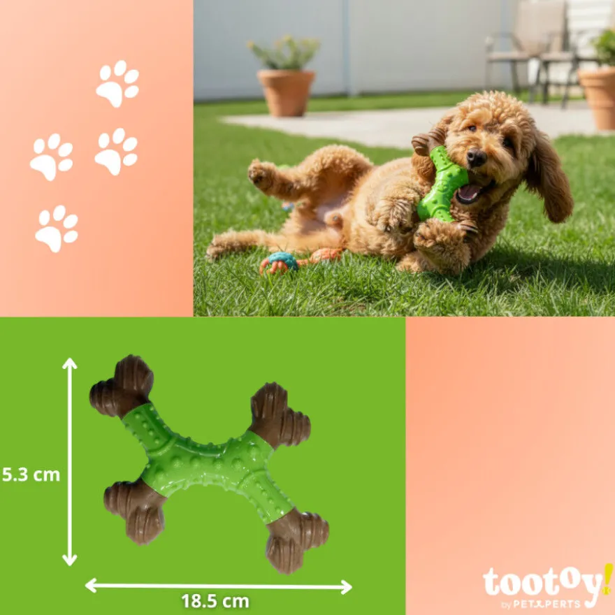 Tootoy! Hueso Mordedor Dental para perros