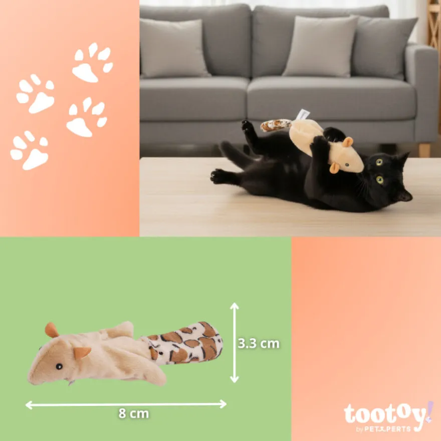 Tootoy! Juguete Interactivo Skinneeez para gatos