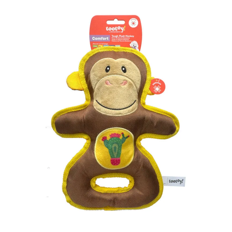 Tootoy! Mono Mordedor de Peluche Resistente para perros