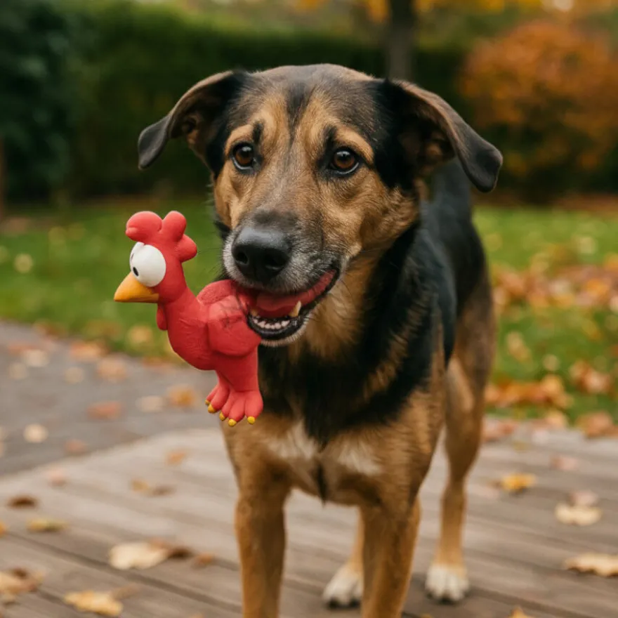 Tootoy! Mordedor con Sonido Gallina para perros