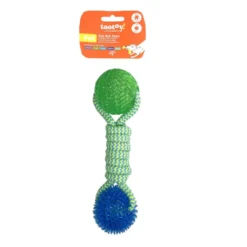 Tootoy! Mordedor de Cuerda con Pelotas de Goma para perros