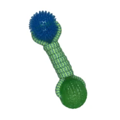 Tootoy! Mordedor de Cuerda con Pelotas de Goma para perros