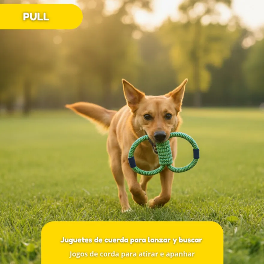 Tootoy! Mordedor de Cuerda Doble para perros