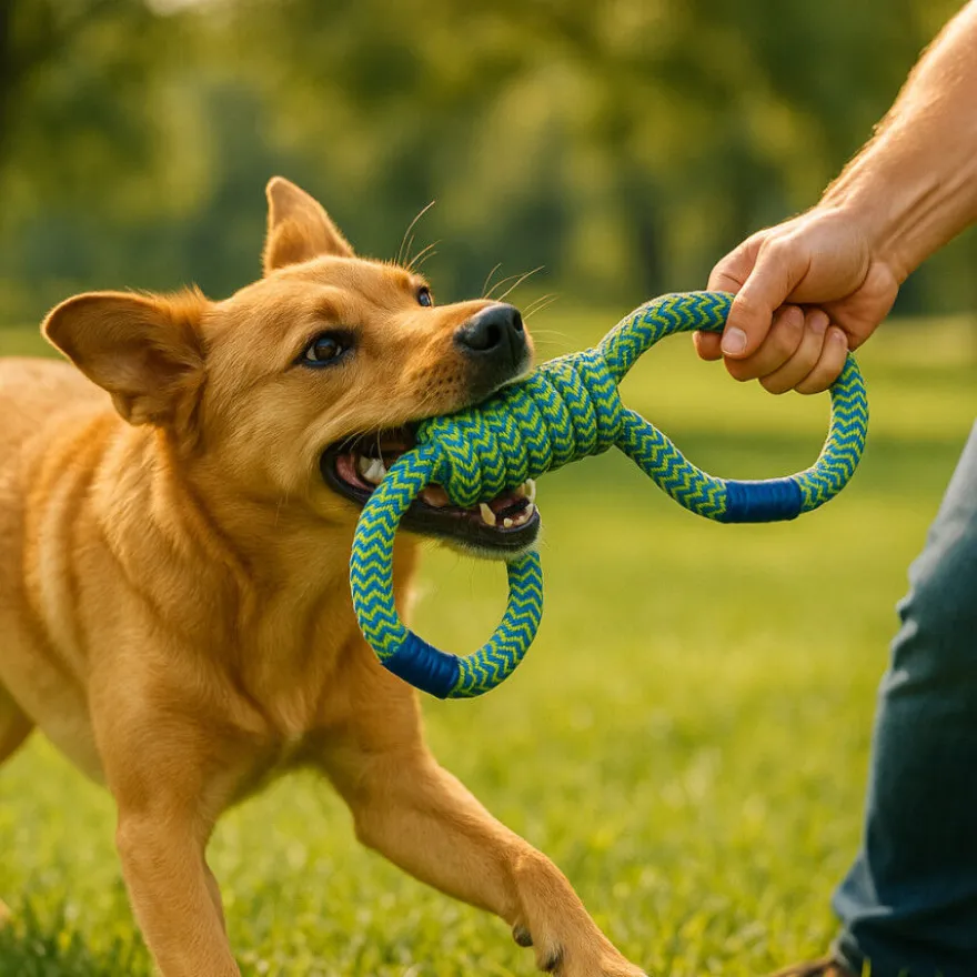 Tootoy! Mordedor de Cuerda Doble para perros