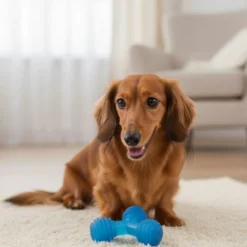 Tootoy! Mordedor de Pelotas en Triángulo Azul para perros