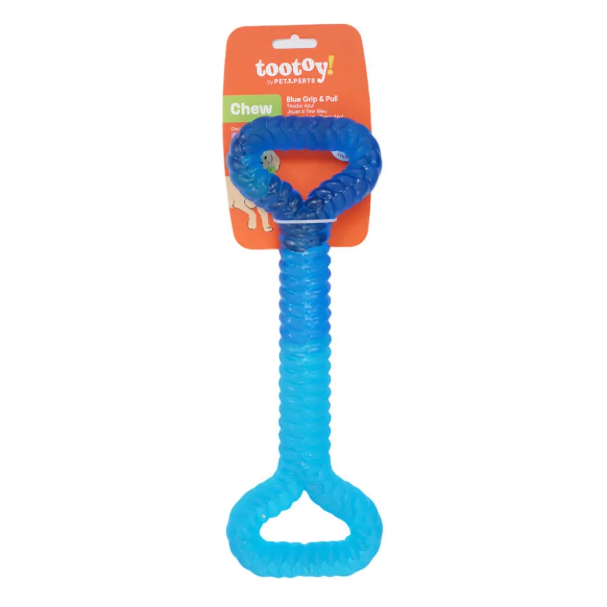 Tootoy! Mordedor Grill and Pull Azul para perros