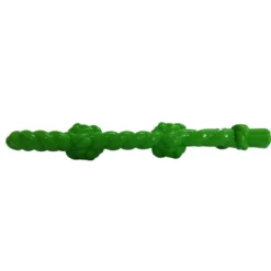 Tootoy! Mordedor Rubber Bold Knot de Goma Verde para perros