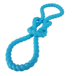 Tootoy! Mordedor Rubber Seaknot de Goma Azul para perros