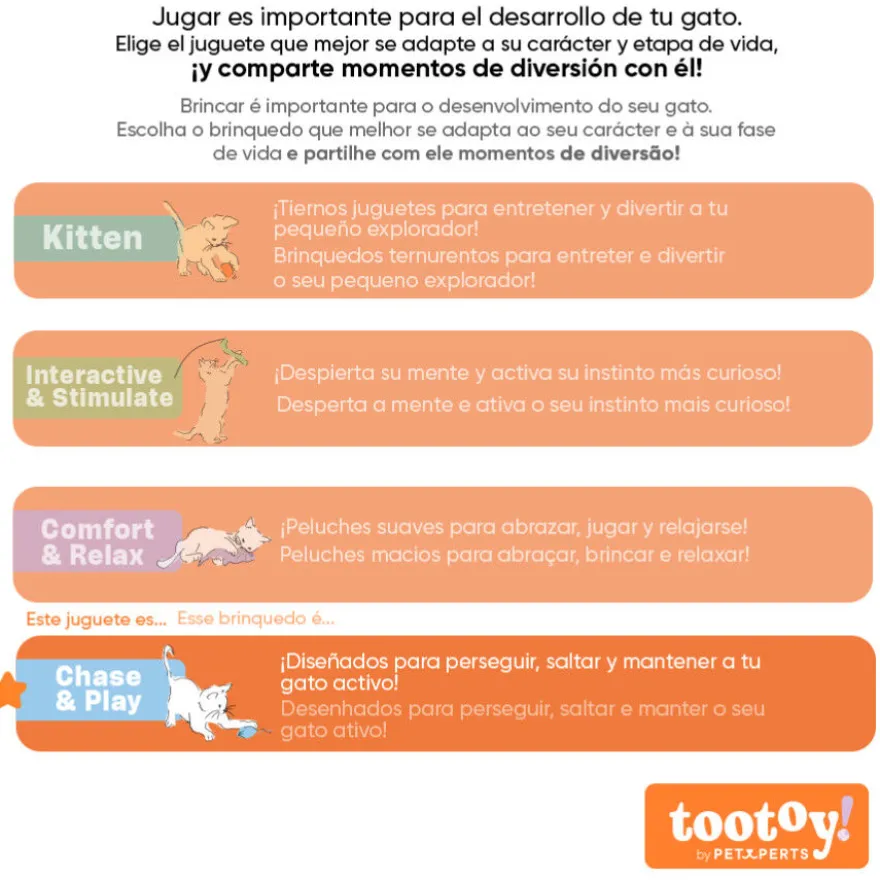 Tootoy! Ovillo de Lana para gatos