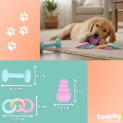 Tootoy! Pack de Mordedores para cachorros