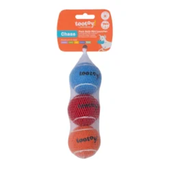 Tootoy! Pack de Pelotas de Tenis de Colores para perros