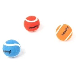 Tootoy! Pack de Pelotas de Tenis de Colores para perros