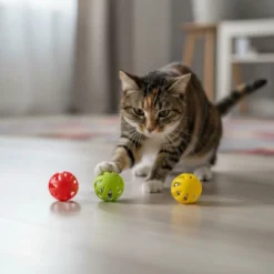Tootoy! Pelota con Cascabel Colores Variados para gatos