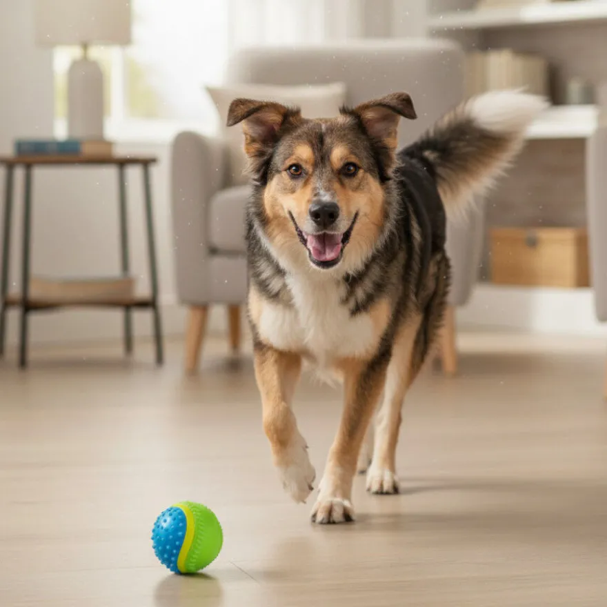 Tootoy! Pelota de Goma con Texturas para perros
