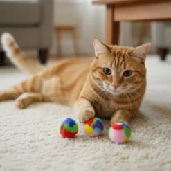 Tootoy! Pelota de Peluche Suaves para gatos